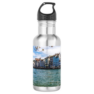 Die Limmat, Zürich Edelstahlflasche