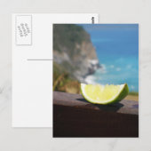 Die Limonen Postkarte (Vorne/Hinten)