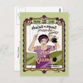 Die Line_A_-Postkarte gezeichnet Postkarte (Vorne/Hinten)