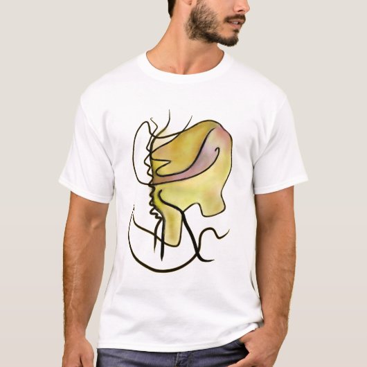 Die Linie Monster! T-Shirt (Vorderseite)
