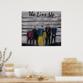 DIE LINIE POSTER (Küche)