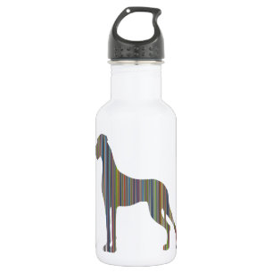 Die Liniendogge Trinkflasche