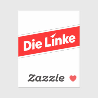Die linke  aufkleber