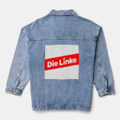 Die linke jeansjacke (Rückseite)