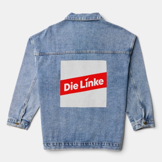 Die linke jeansjacke (Rückseite)