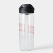 Die linke trinkflasche (Rückseite)