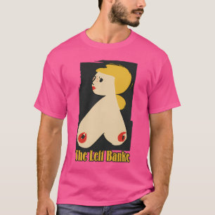 Die Links Banke-60er-Ästhetik T-Shirt