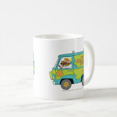 Die Links Mystery-Maschine Kaffeetasse (VorderseiteRechts)