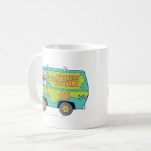 Die Links Mystery-Maschine Kaffeetasse (Vorderseite Links)