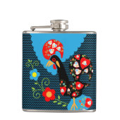 Die Liste Portugals Flachmann (Vorderseite)