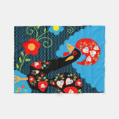 Die Liste Portugals Fleecedecke (Vorderseite (Horizontal))