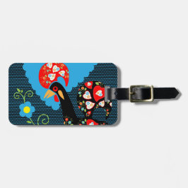 Die Liste Portugals Gepäckanhänger