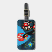 Die Liste Portugals Gepäckanhänger (Vorderseite vertikal)