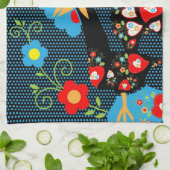 Die Liste Portugals Geschirrtuch (Gefaltet)