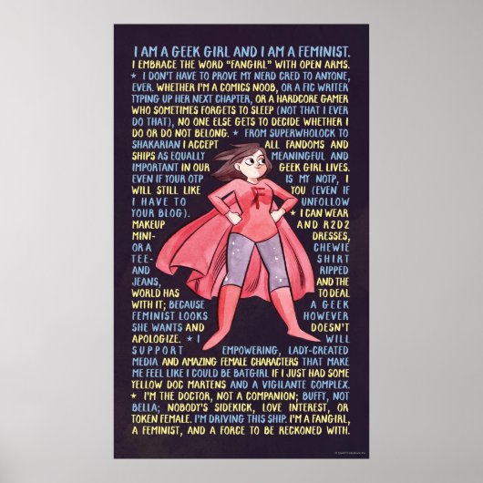 Die Litanei der Griechen für den Feminismus Poster (Vorne)