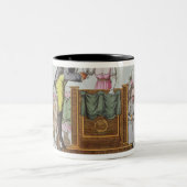 Die literarische Gesellschaft Zweifarbige Tasse (Mittel)