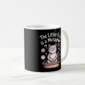 Die Litterbox ist eine Metapher Kaffeetasse (VorderseiteRechts)