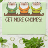 Die Littles Stimmen erhalten mehr Gnomes Geschirrtuch (Gefaltet)