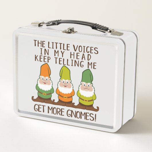 Die Littles Stimmen erhalten mehr Gnomes Metall Brotdose (Vorderseite)