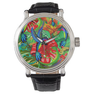 Die Lizard und der Hummingbird Armbanduhr