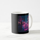Die Lo-Fi-Straßen Tokios Kaffeetasse (VorderseiteRechts)