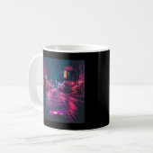 Die Lo-Fi-Straßen Tokios Kaffeetasse (Vorderseite Links)