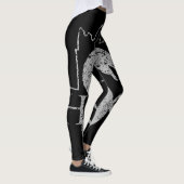Die loch-Gruppe-Leggings im Schwarzen Leggings (Rechts)