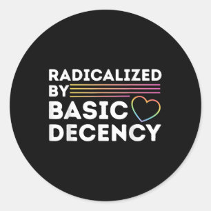 Die lockere Sozialdemokratie radikalisiert durch e Runder Aufkleber