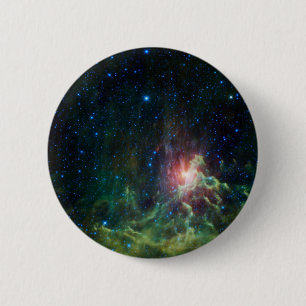Die lodernde Stern-Läufer NASA Button