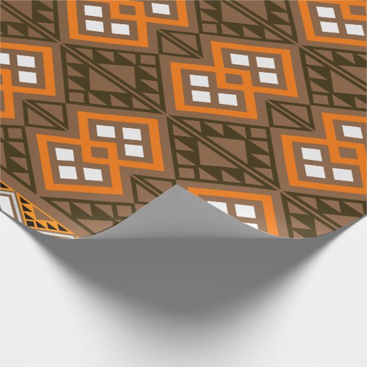 Die Lodge (braun) Geschenkpapier (Ecke)