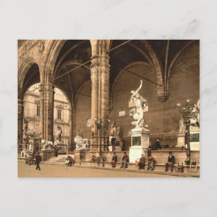 Die Lodge der Lancers. Florenz Italien. Postkarte