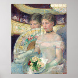 Die Loge - Mary Cassatt Fine Art Poster