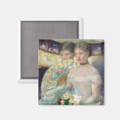 Die Loge | Mary Cassatt Magnet (Vorderseite/Rückseite)