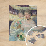 Die Loge | Mary Cassatt Puzzle<br><div class="desc">The Loge (1882) von der amerikanischen Impressionistin Mary Cassatt. Originelles Kunstwerk ist ein Ölgemälde auf der Leinwand,  das zwei elegante junge Frauen im Theater darstellt. Verwenden Sie die Entwurfstools,  um einen benutzerdefinierten Text hinzuzufügen oder das Bild zu personalisieren.</div>