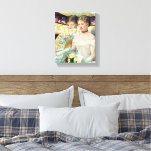 Die Loge von Mary Cassatt Leinwanddruck