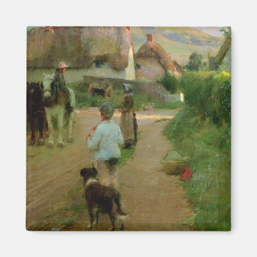 Die Loiter, 1888 (Öl auf Leinwand) Magnet (Vorne)
