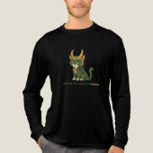 Die Loki-Katze Tri-Blend Shirt (Vorderseite)