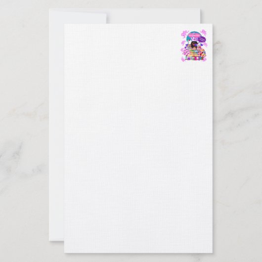 Die Lollipop & Candy Shop Stationery Briefpapier (Vorderseite)