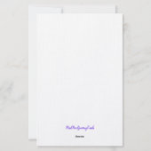 Die Lollipop & Candy Shop Stationery Briefpapier (Rückseite)