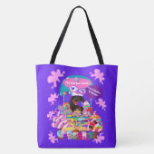 Die Lollipop & Candy Shop Tote Tasche (Rückseite)
