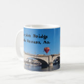 Die London Bridge, Lake Havasu, Az. Kaffeetasse (Vorderseite Links)