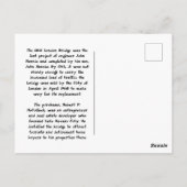 Die London Bridge, Lake Havasu, Az. Postkarte (Rückseite)