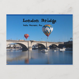 Die London Bridge, Lake Havasu, Az. Postkarte