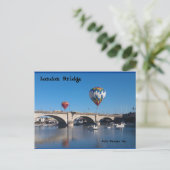 Die London Bridge, Lake Havasu, Az. Postkarte (Stehend Vorderseite)