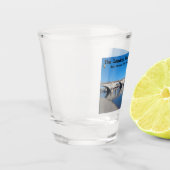 Die London Bridge, Lake Havasu, AZ. Schnapsglas (Links)