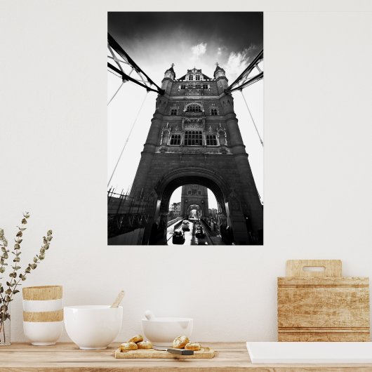Die Londoner Brücke Poster (Küche)