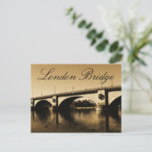 Die Londoner Brücke Postkarte (Stehend Vorderseite)