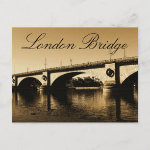 Die Londoner Brücke Postkarte