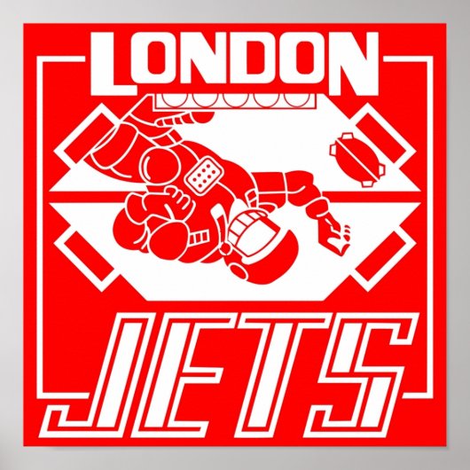 Die Londoner Jets Poster (Vorne)