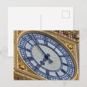 Die Londoner Uhr sieht sich nahen Postkarten gegen (Vorne/Hinten)
